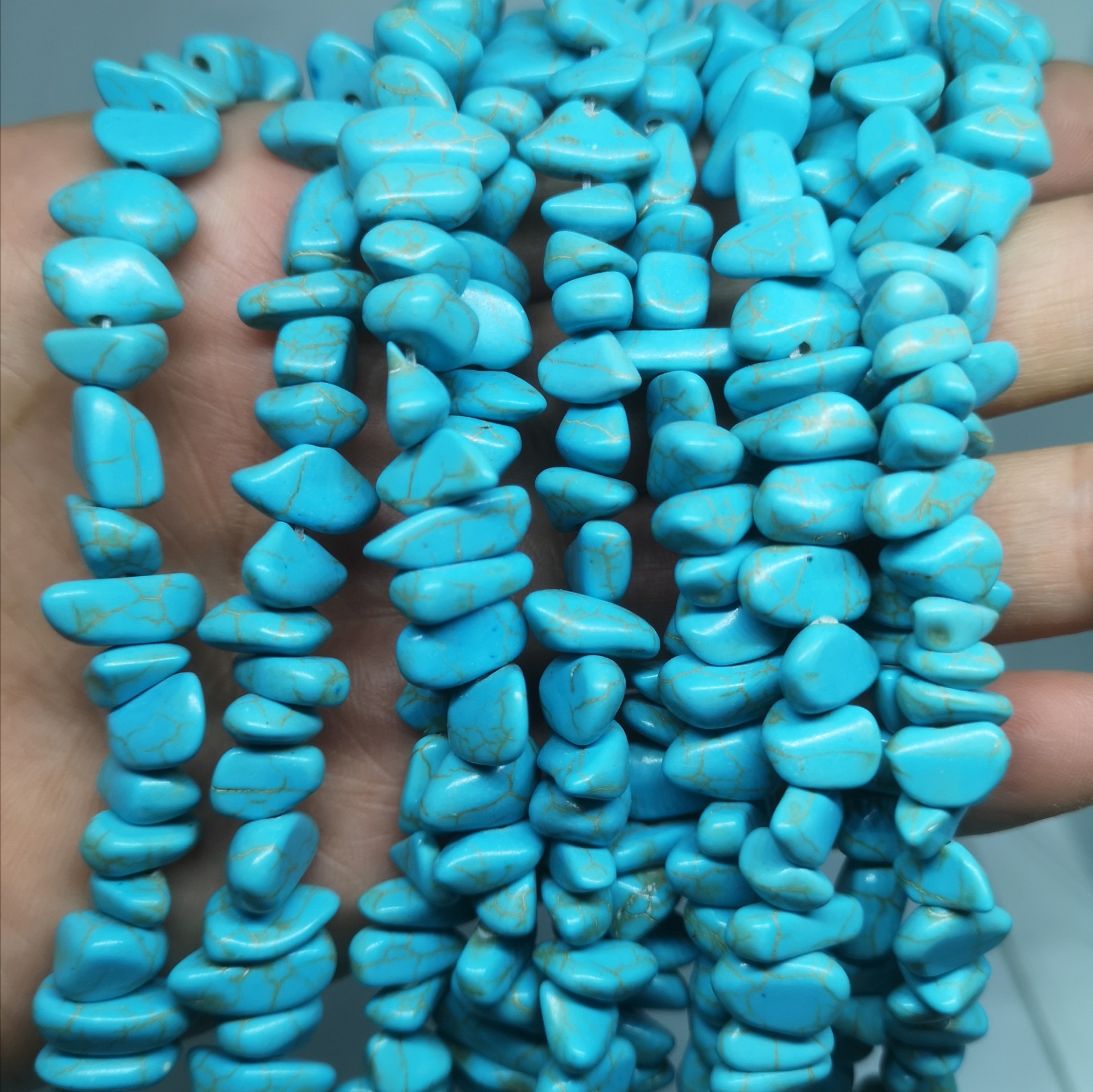 1:Blue （67pcs/strand,38cm）