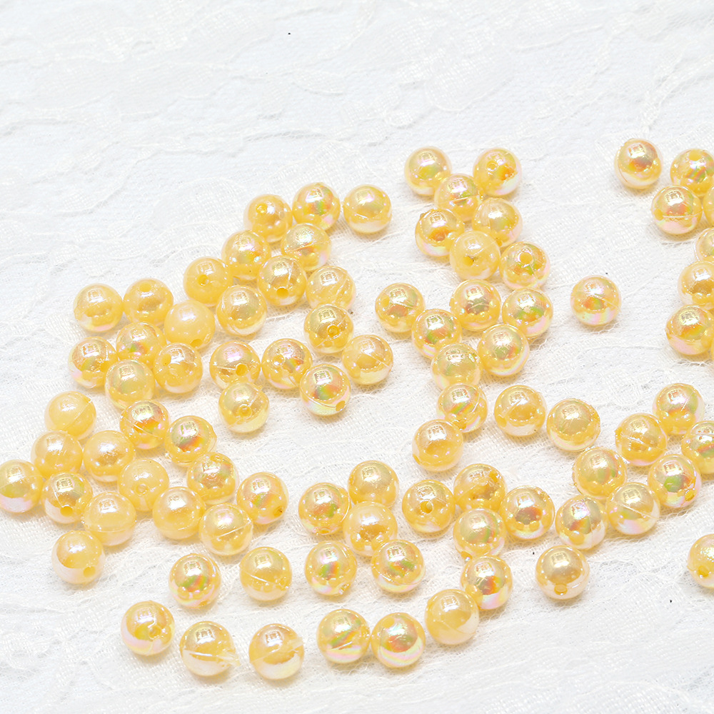 clear orange, 6mm( about 4500pcs）