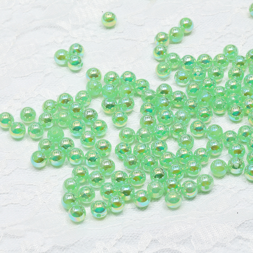 light green, 8mm( about 2000pcs）