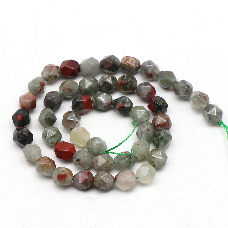 African Bloodstone 6mm/58 pcs