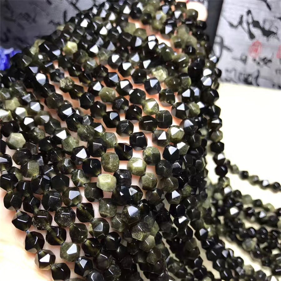 Obsidian,8mm,48PCS/Strands