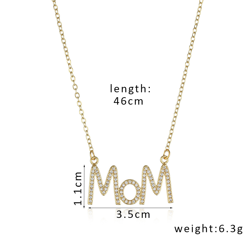 mom- white zircon