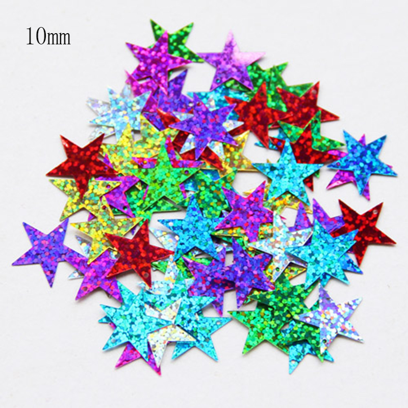 Mixed colored stars /10mm 50 G load