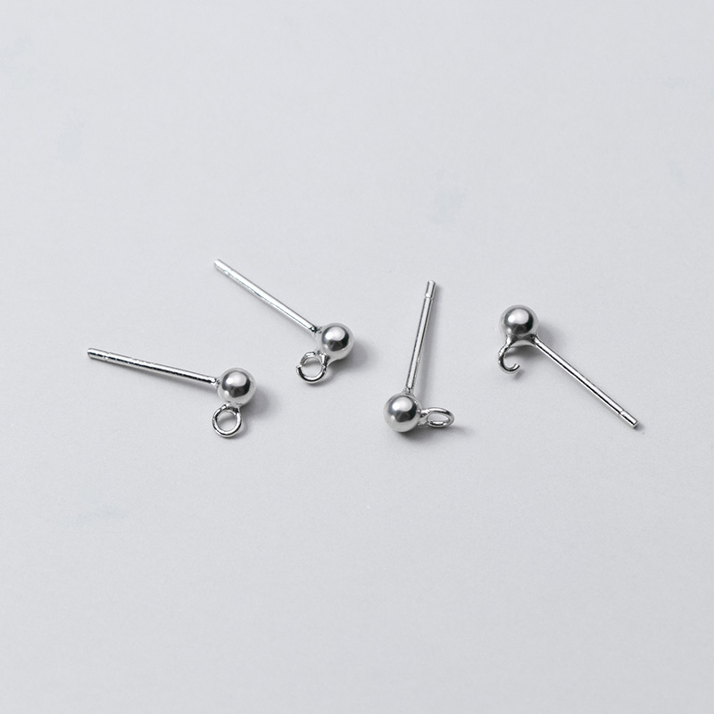 real platinum plated 3mm（Horizontal circle close