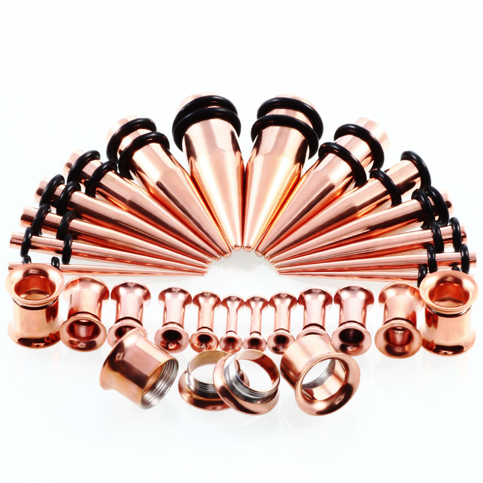 3:rose gold color 28 pieces