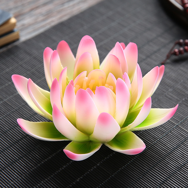 2:Pink green lotus