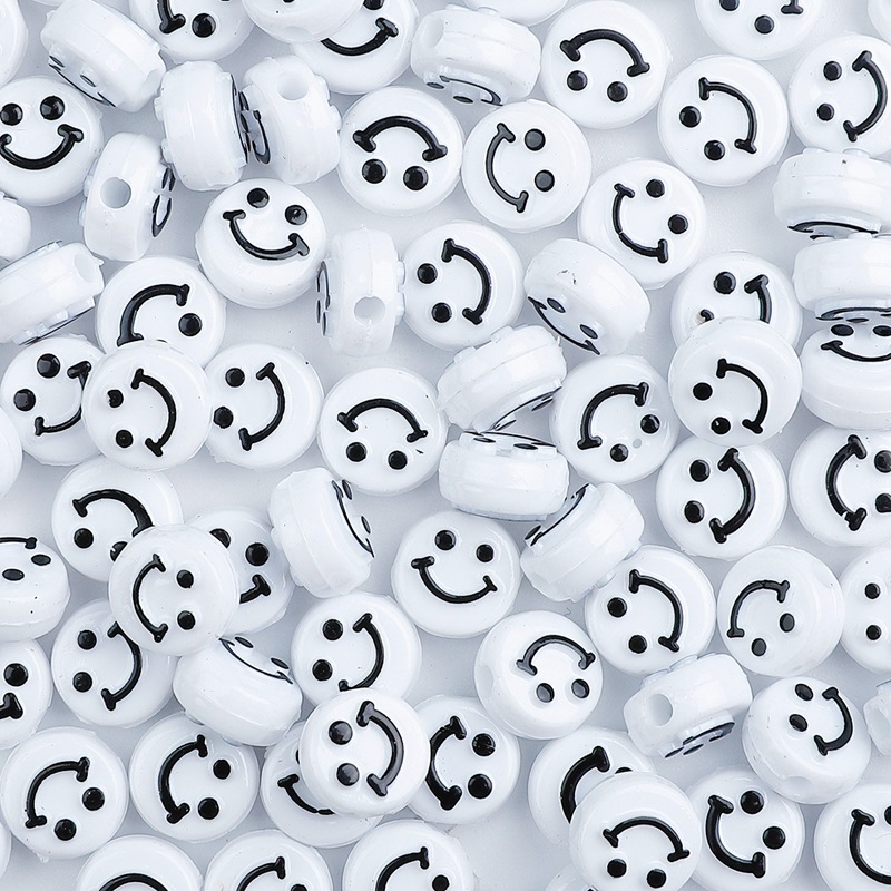 White black smiley