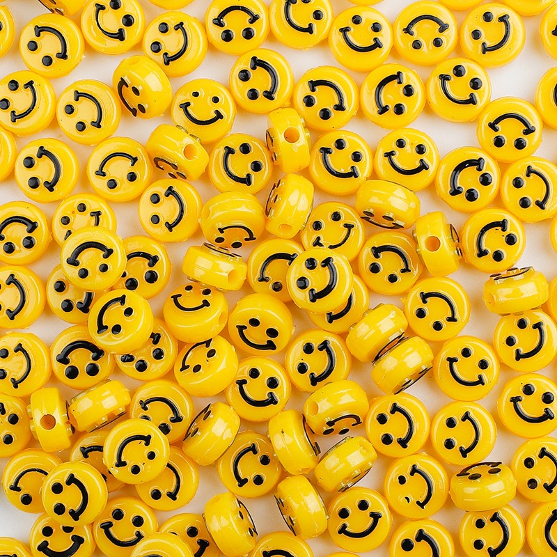 Yellow black smiley