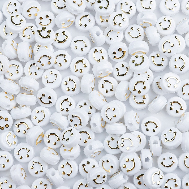 White gold smiley