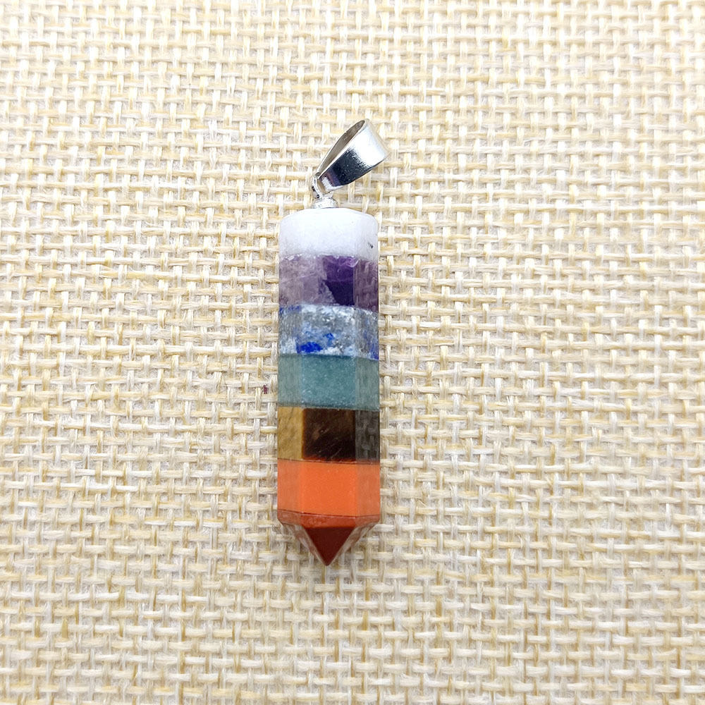 Seven chakra pendants