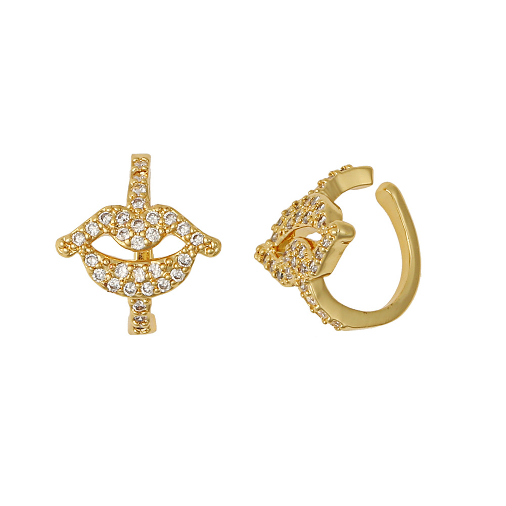 7:gold color with crystal cubic zirconia