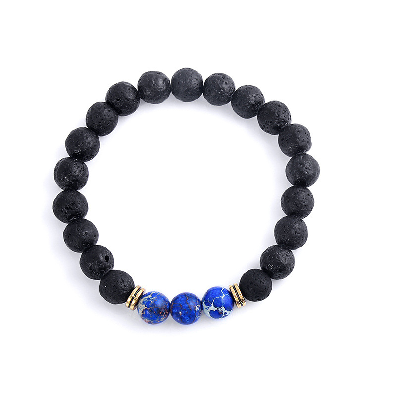 Blue Crater Stone Bracelet 9121-BA2403