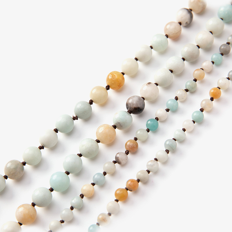 6:6mm Amazonite Necklace