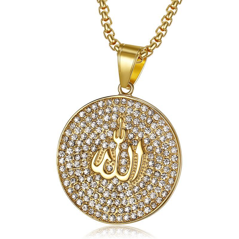 Gold single pendant