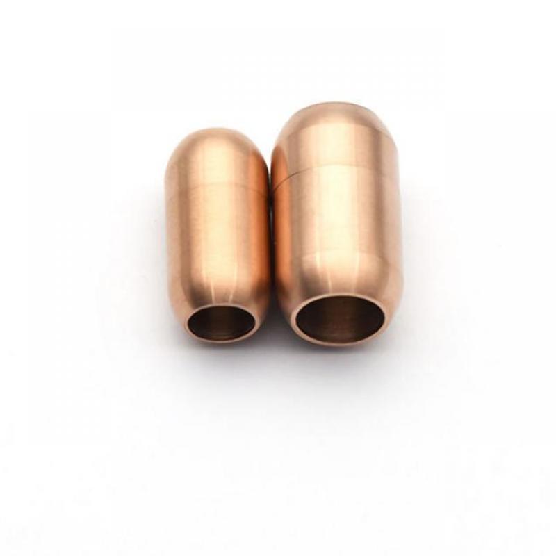 Sand surface rose gold 4mm aperture