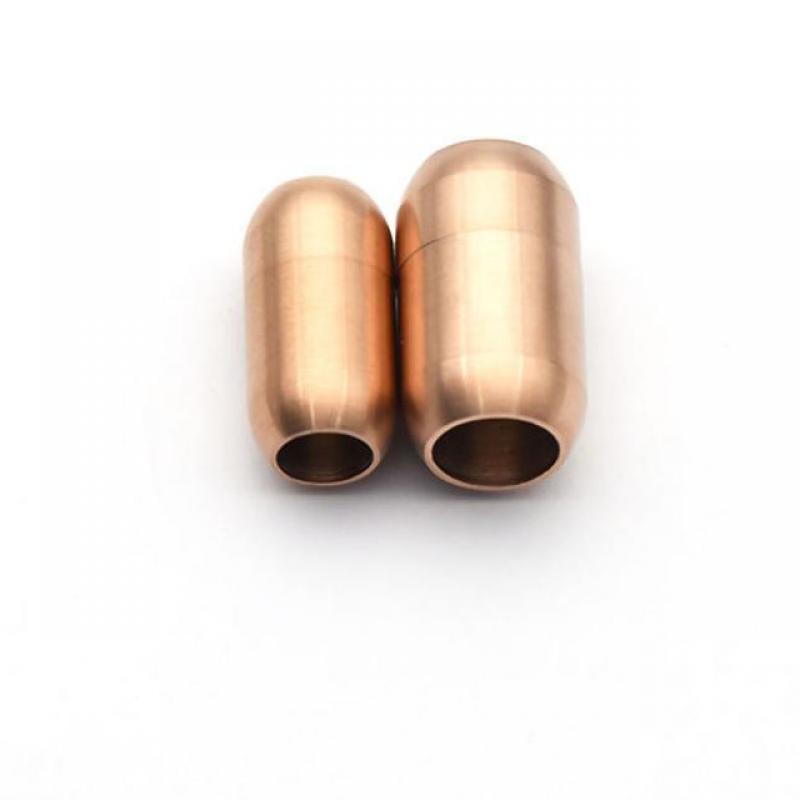 Sand surface rose gold 6mm aperture