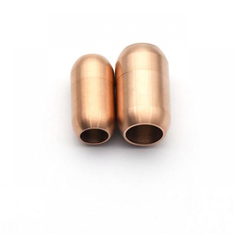 Sand surface rose gold 8mm aperture