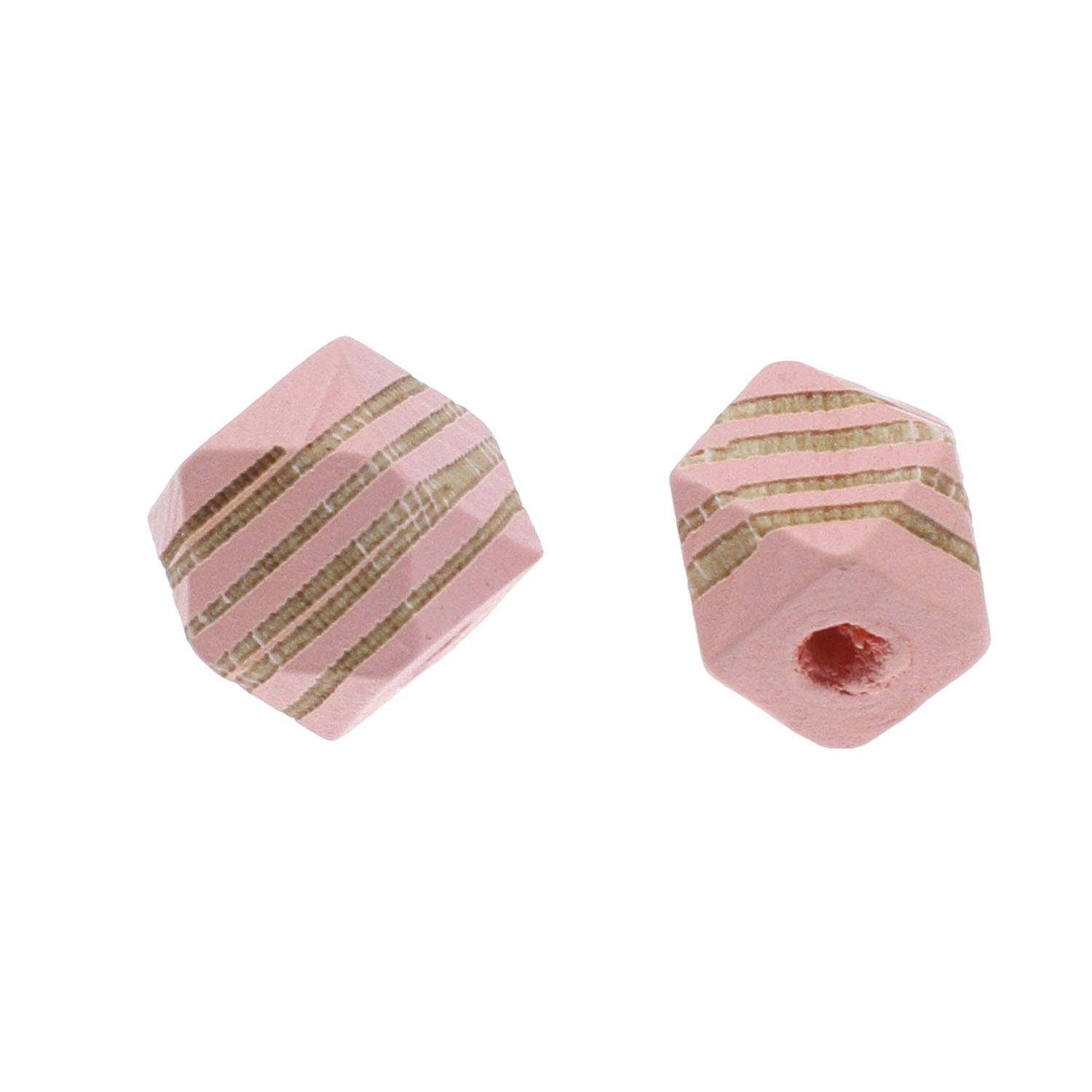 13:korea pink, 12x12mm, Hole: 3mm