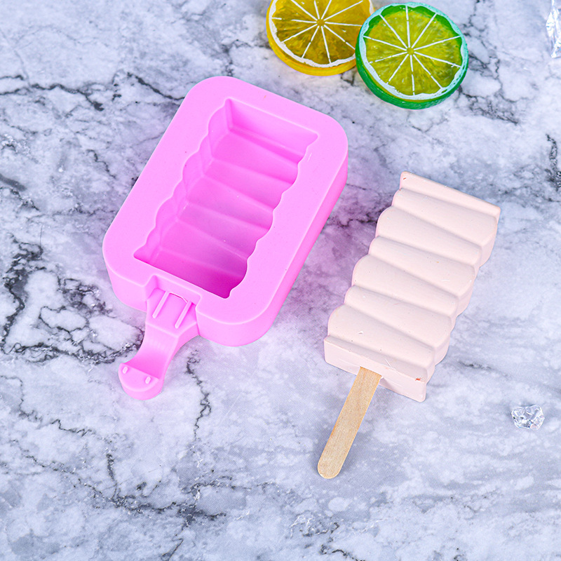 Building block popsicle mold