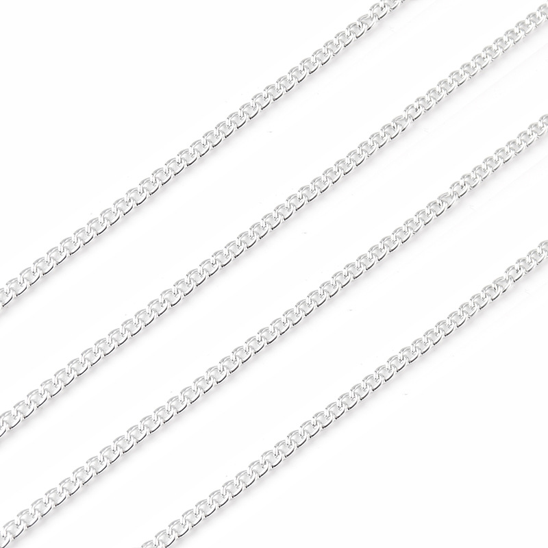 Round wire silver: 3.3x5x0.9mm