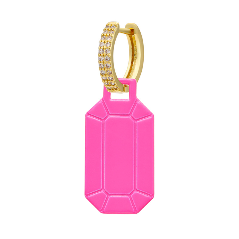  gold color plated with pink color