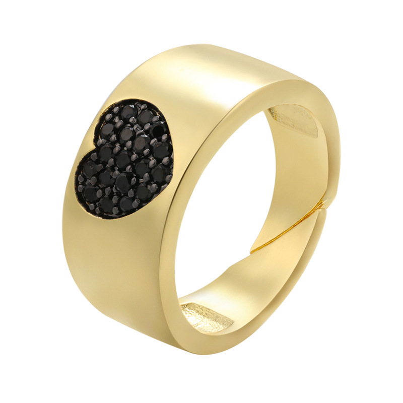 3:gold color plated with black color