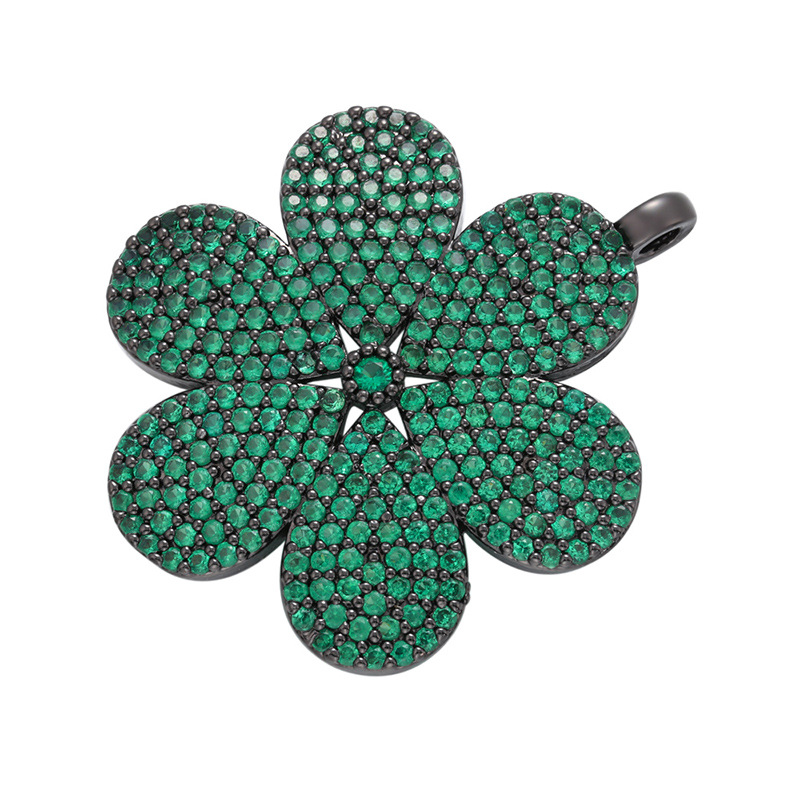 5:plumbum black with green rhinestone