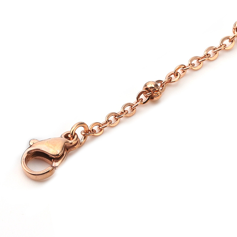 Rose gold 0.4*55CM