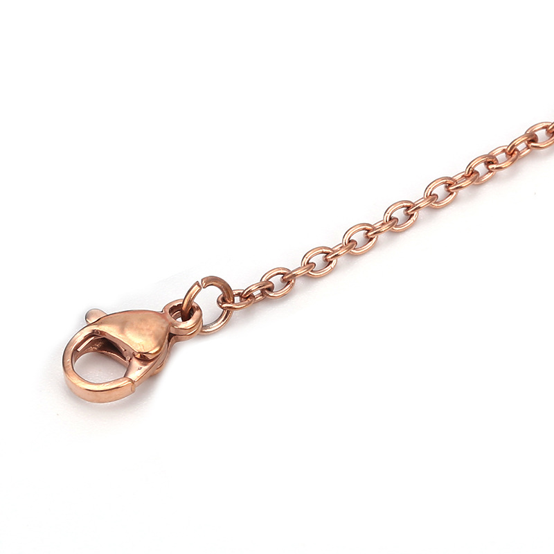 Rose gold 0.4*55CM long