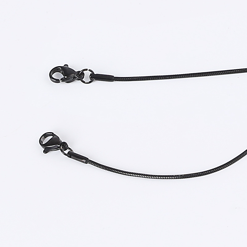 black 1.5mm*55cm length