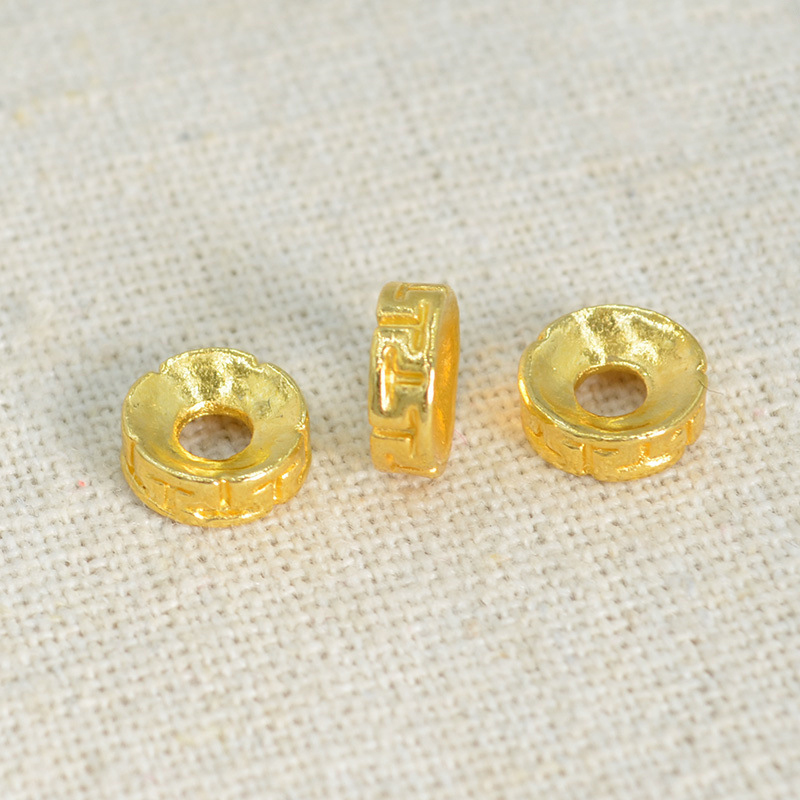 gold color plated 6mm