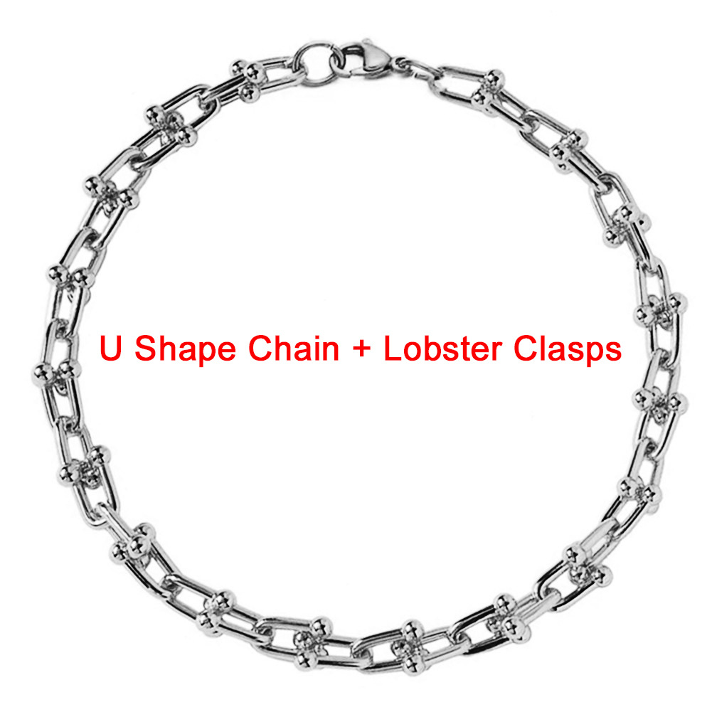 3:30CM-Lobster Buckle Steel Color