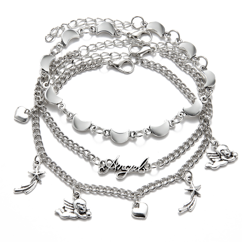 Angel anklet alloy