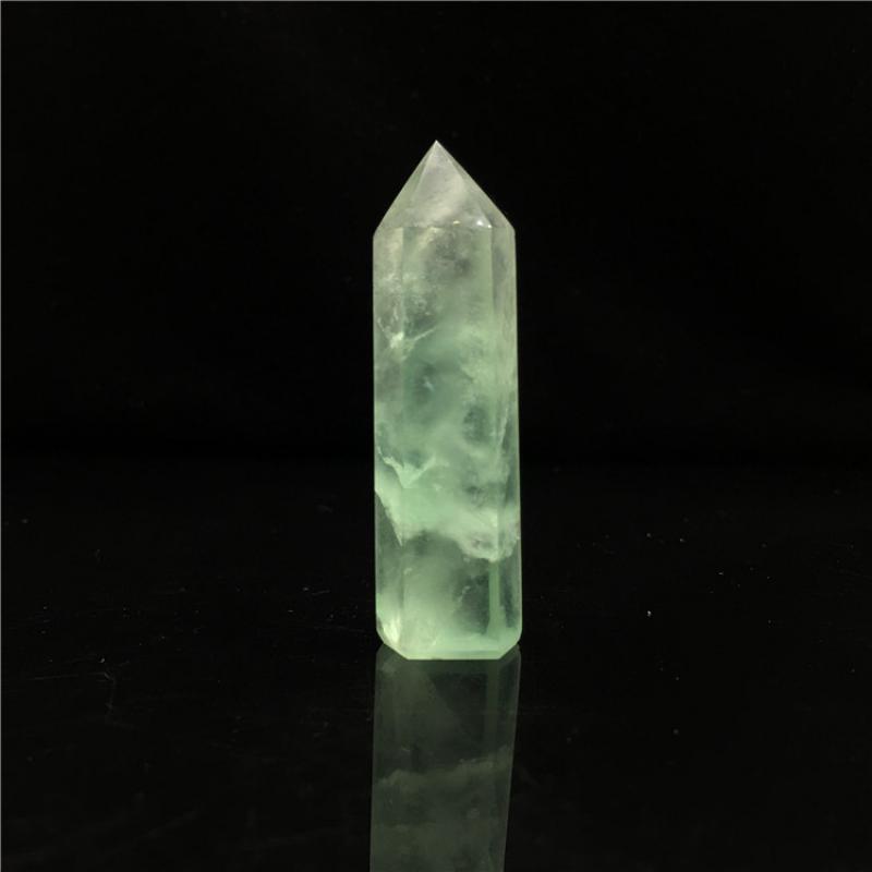 6-7cm green fluorite