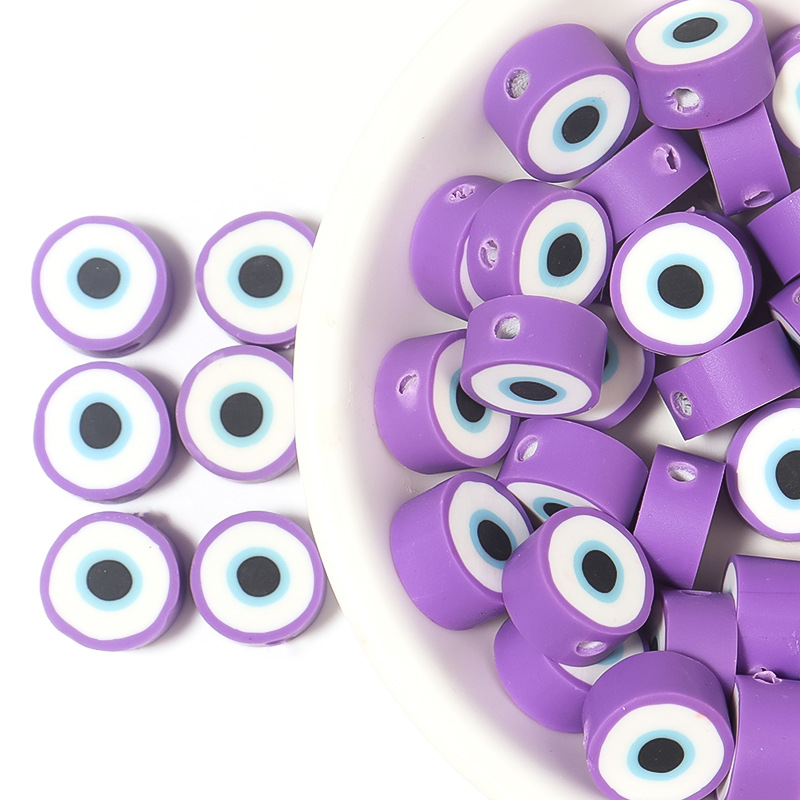 18:Purple round eyes 50 pcs/pack