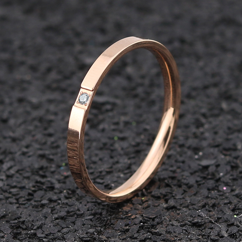 3:rose gold color plated