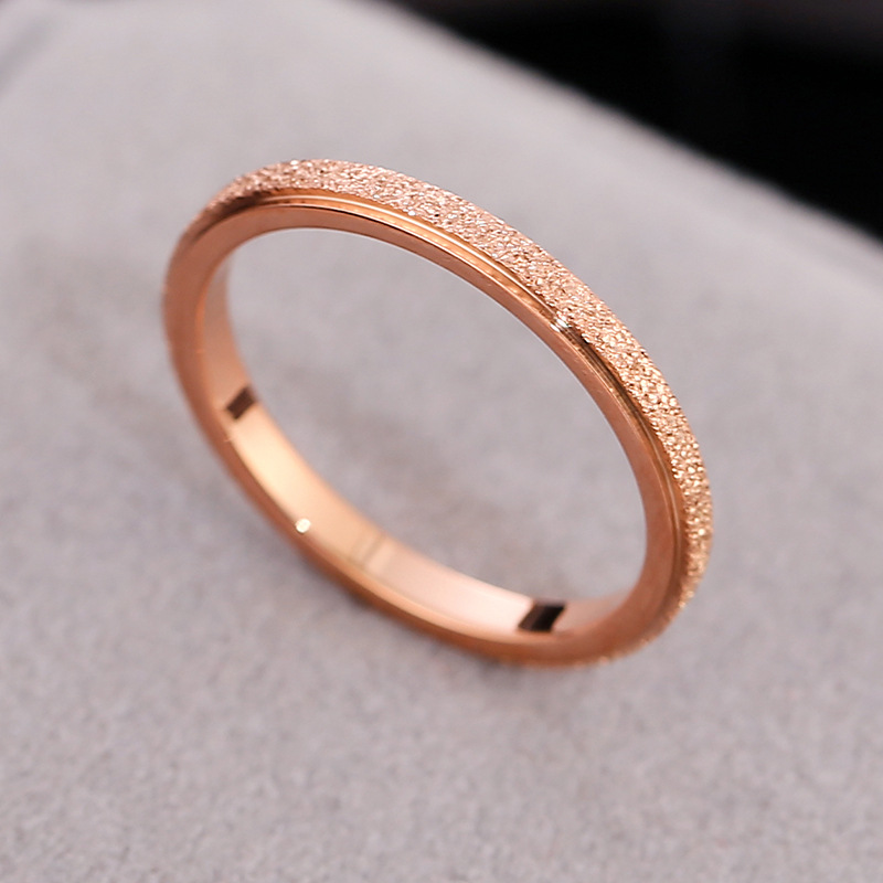 1:rose gold color plated