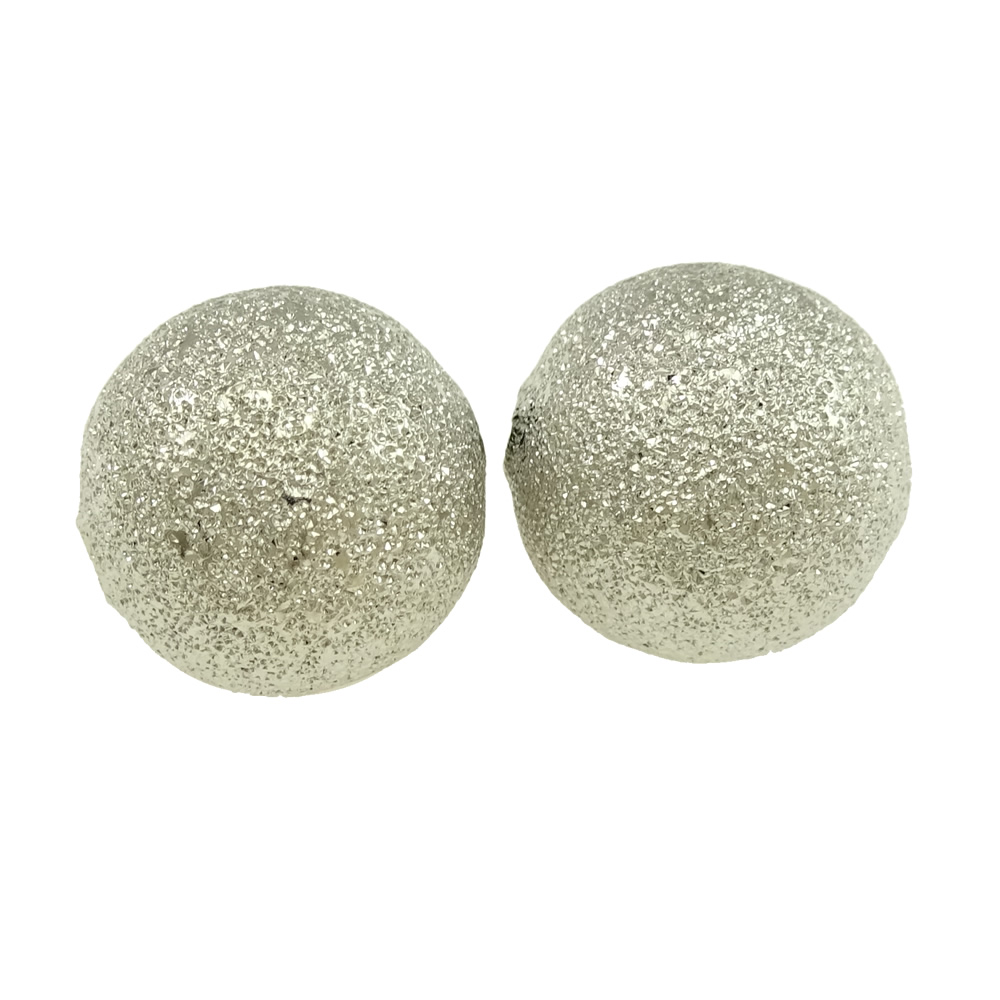 platinum color plated 10mm, Hole:1.8mm