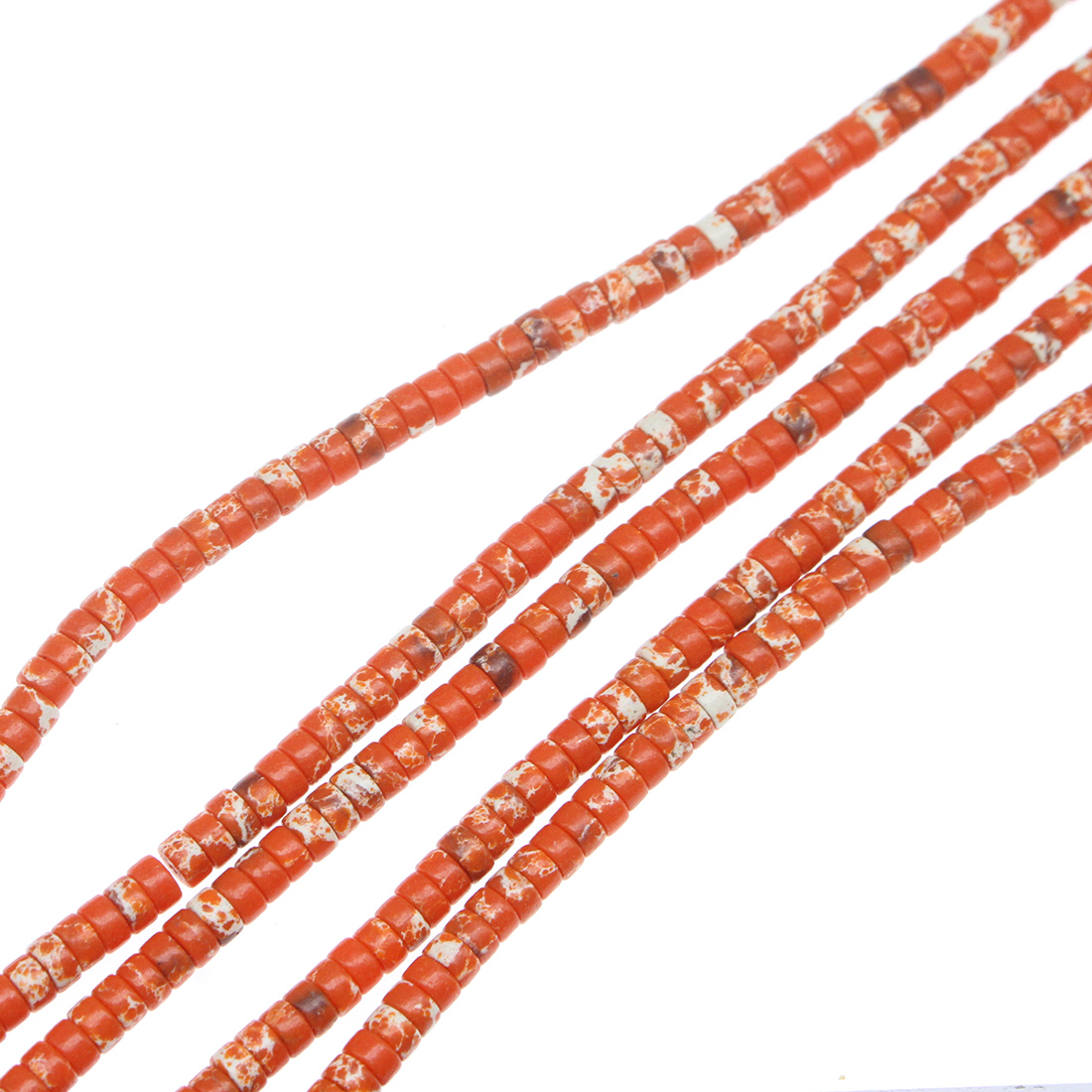 deep reddish orange, 4x2mm