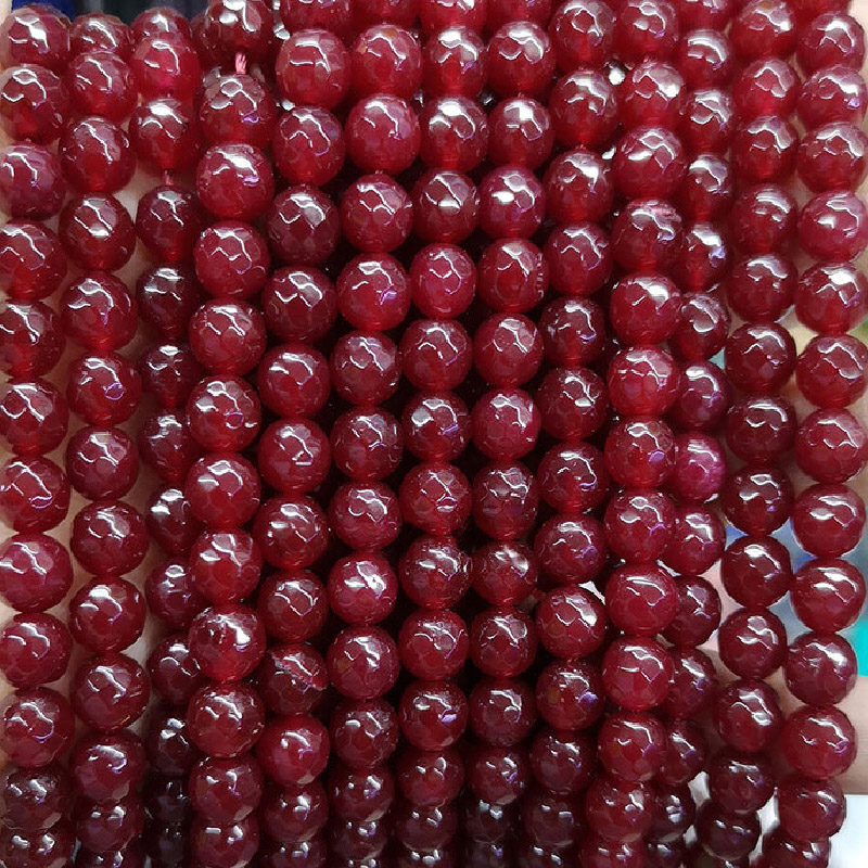 burgundy 4mm about 94pcs