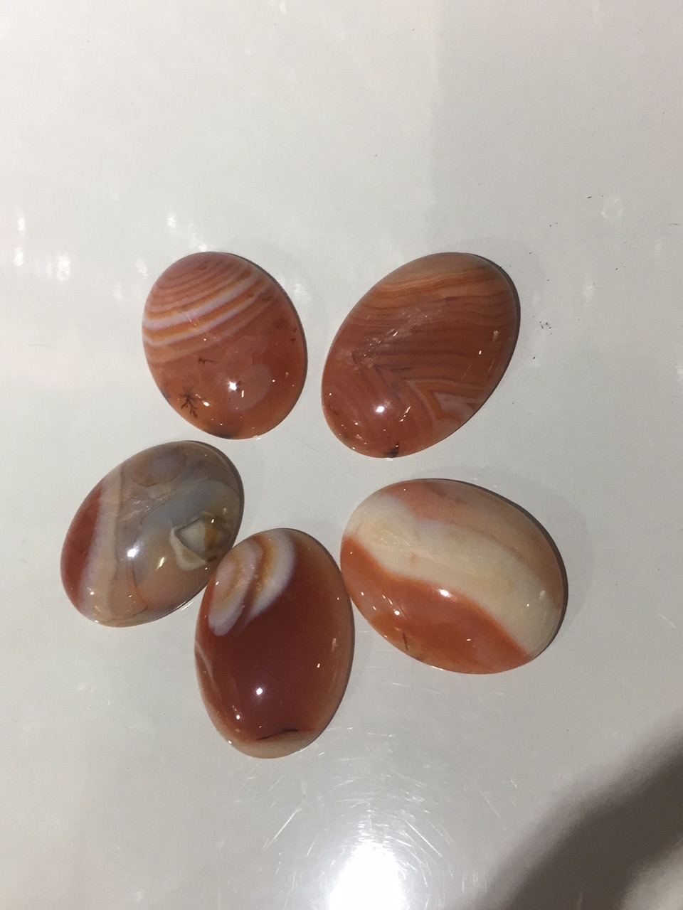 Stripe agate orange