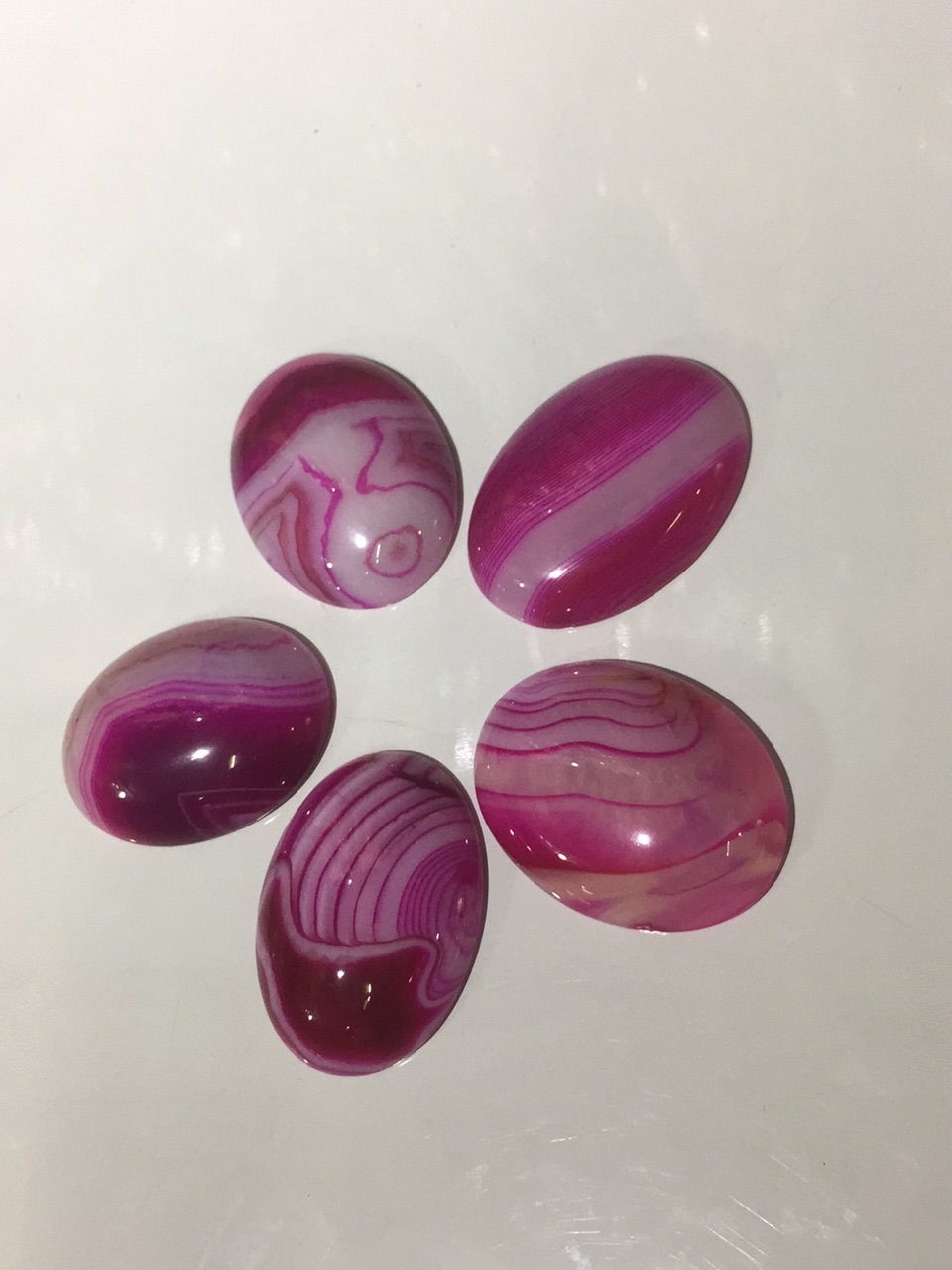 Striped agate rose