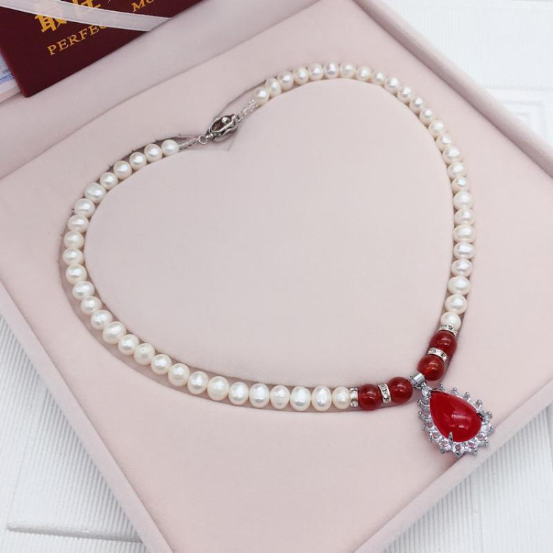 Red pendant single set