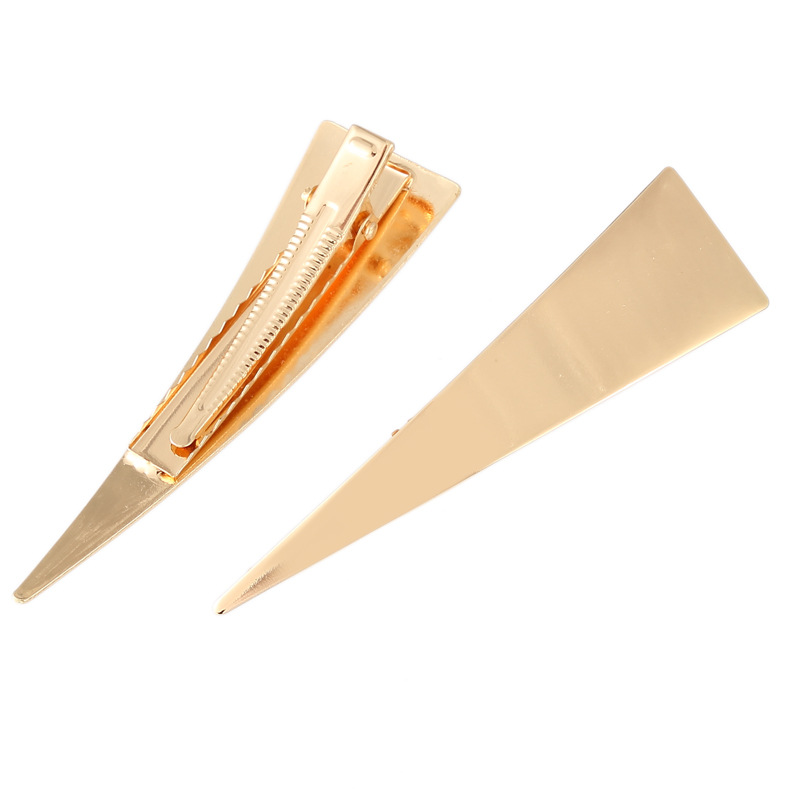 Duckbill clip, golden