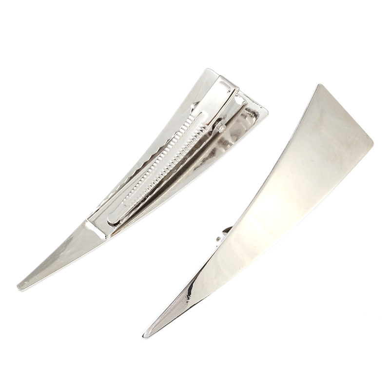 Duckbill clip, silver