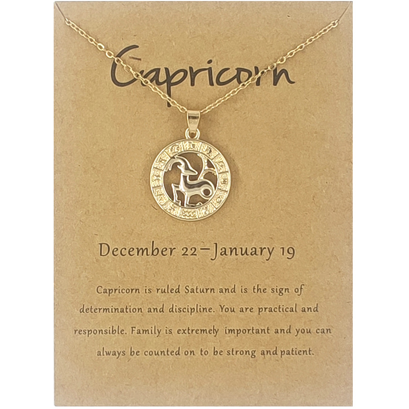 Gold Capricorn