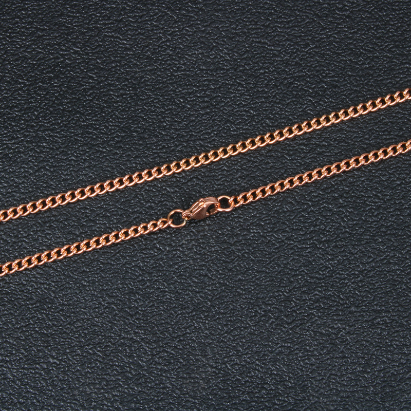 [Rose Gold] (welding) 0.5*1.8mm wide *55cm