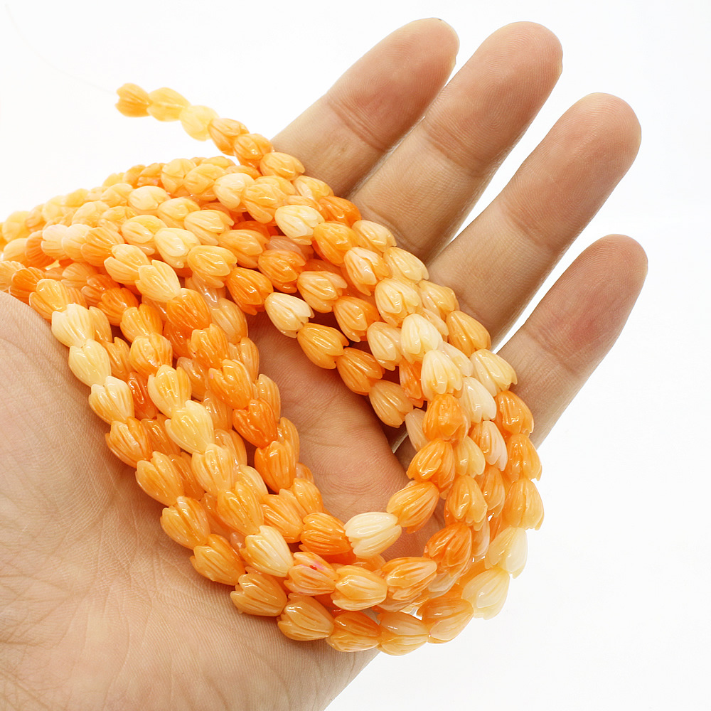 Orange 1 8*11mm/32 pieces