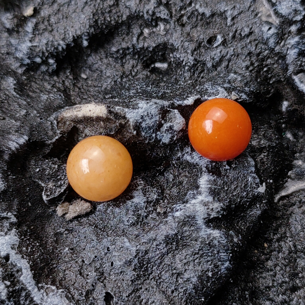 3:10mm, Orange Chalcedony