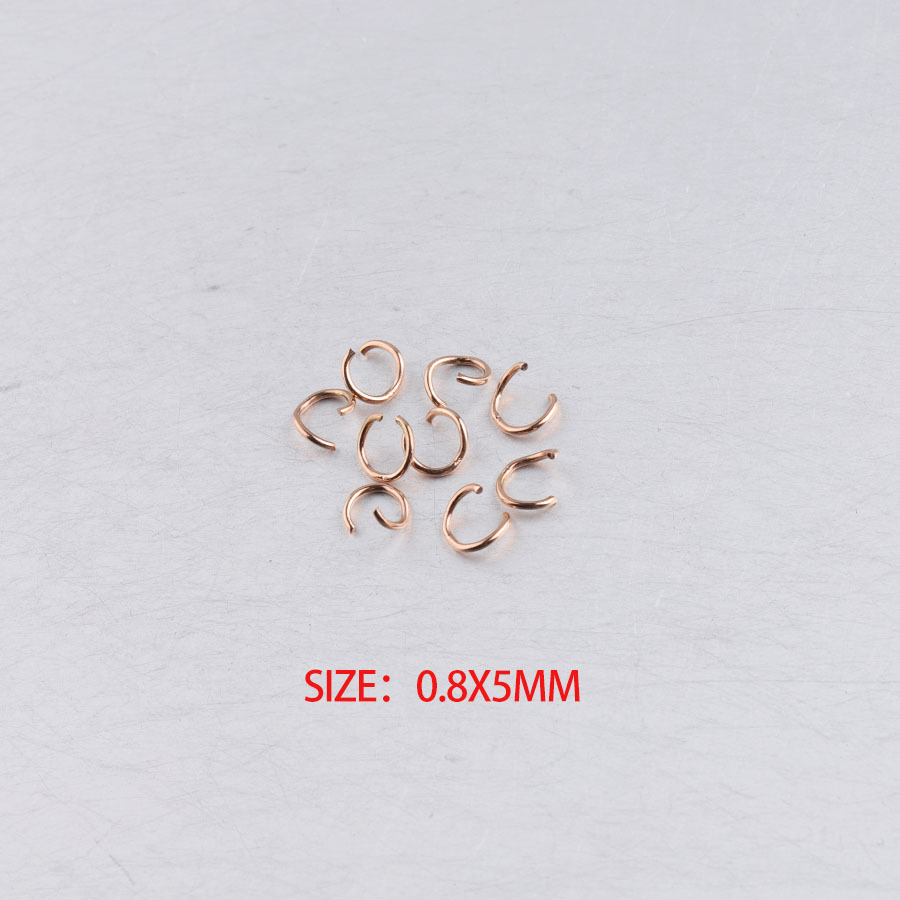 rose gold color,100pcs/bag